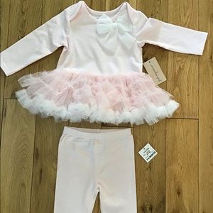 Brand New 3/6 month First Impressions outfit